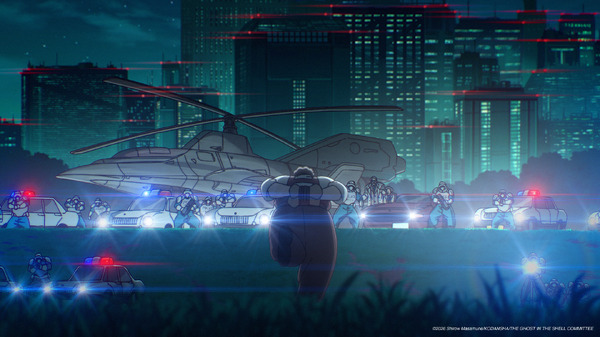 夏アニメ『攻殻機動隊 THE GHOST IN THE SHELL』第09話「BRAIN DRAIN ii」場面カット