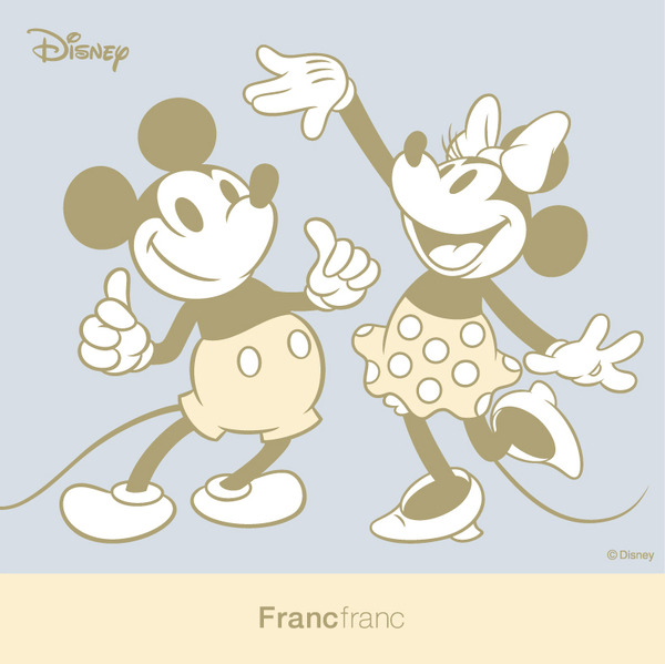 「Francfranc」ディズニーシリーズ ビジュアル