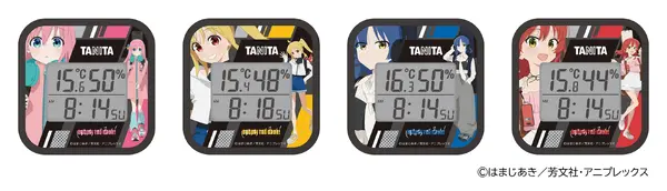 デジタル温湿度計「TT-CU アニメ『ぼっち・ざ・ろっく！』モデル」