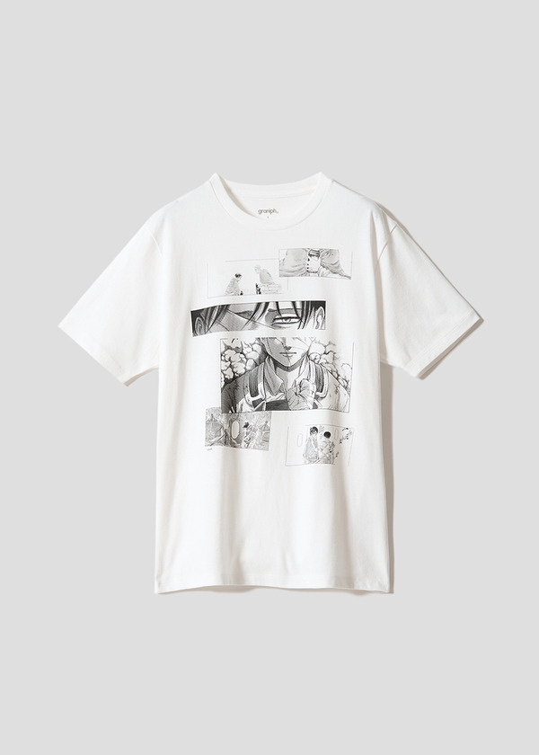 『進撃の巨人』×グラニフ　「捧げた心臓の結末｜Tシャツ」
