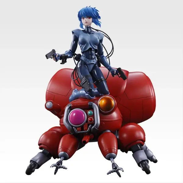 「一番くじ 攻殻機動隊 THE GHOST IN THE SHELL」A賞：草薙素子＆フチコマ フィギュア 素顔Ver.