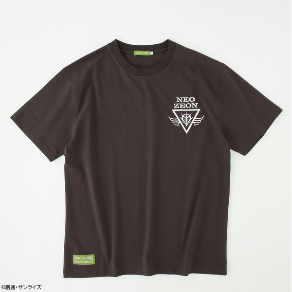 STRICT-G.ARMS『機動戦士ガンダムＺＺ』Tシャツ ネオ・ジオン（スミクロ）