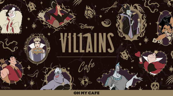 「ディズニーヴィランズOH MY CAFE」ハロウィンに合わせてオープン！マレフィセント、スカー、アースラたちをイメージしたメニュー＆グッズが魅力的☆