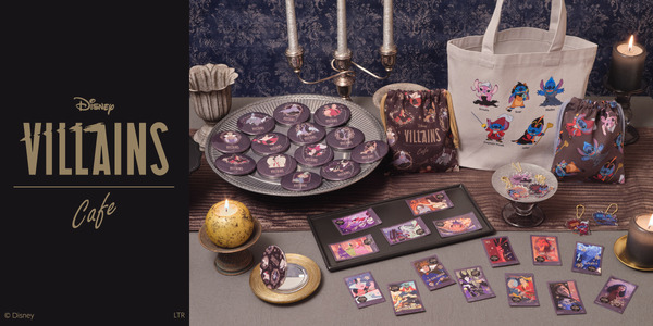 「ディズニーヴィランズOH MY CAFE」ハロウィンに合わせてオープン！マレフィセント、スカー、アースラたちをイメージしたメニュー＆グッズが魅力的☆