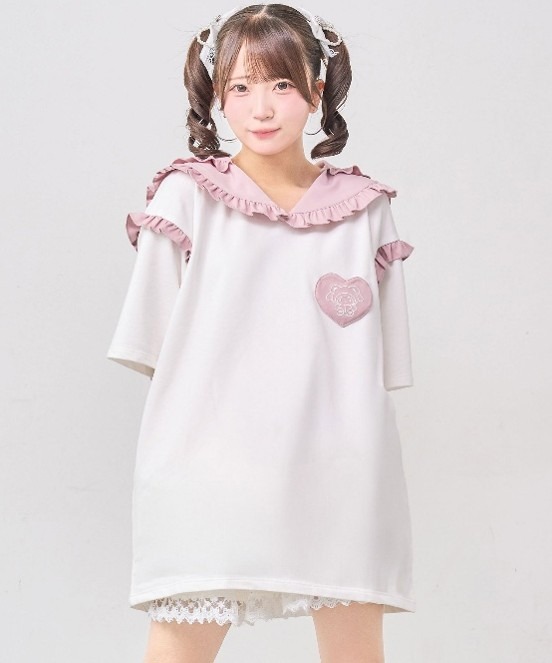 なりきりセーラーTシャツワンピ