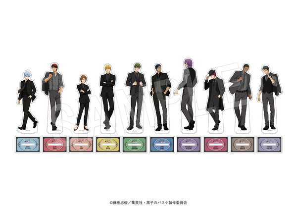 アクリルフィギュアスタンド　黒スーツ2026ver.（全10種）販売価格：2,200円(税込)