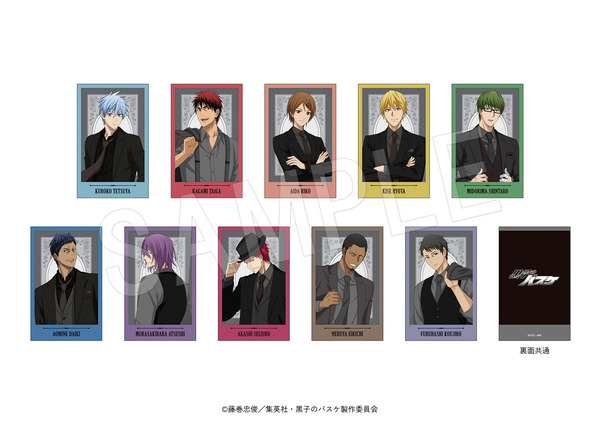 ポラショットコレクション　黒スーツ2026ver.（全10種）販売価格：1個 550円(税込)／1SET[10個入]5,500円(税込)