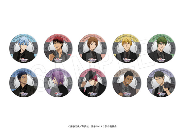 トレーディングBIG缶バッジ　黒スーツ2026ver.（全10種）販売価格：1個 660円(税込)／1SET[10個入]6,600円(税込)