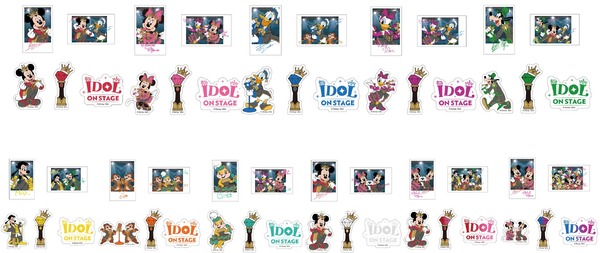 I賞 キャラサイン入りカード&ステッカーセット 全11種