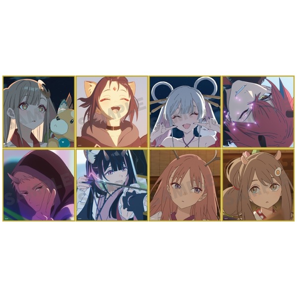 超かぐや姫！ トレーディング和風色紙（全8種）価格：990円（税込）BOX価格：7,920円（税込）