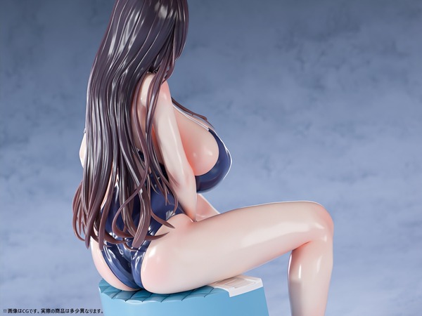 巨乳人妻と秘密の水泳教室 ノワール 1/6スケール塗装済み完成品フィギュア