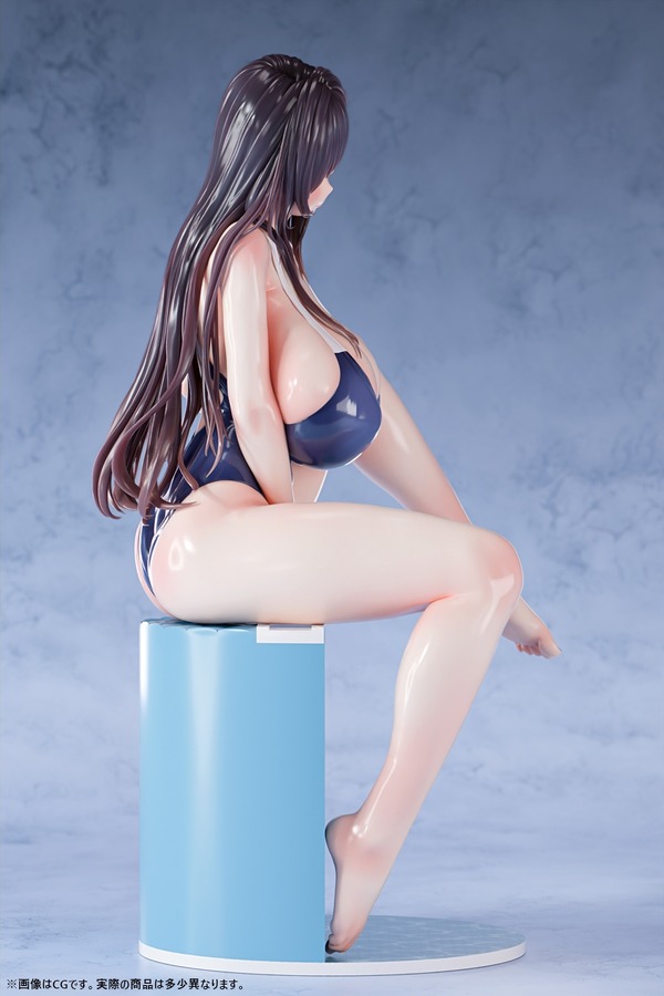巨乳人妻と秘密の水泳教室 ノワール 1/6スケール塗装済み完成品フィギュア