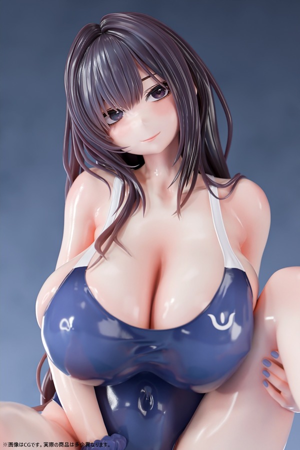 巨乳人妻と秘密の水泳教室 ノワール 1/6スケール塗装済み完成品フィギュア