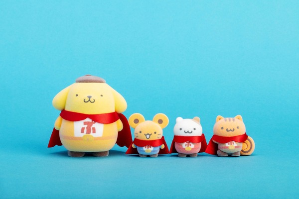 ポムポムプリン30周年 ポムポムヒーローマスコット