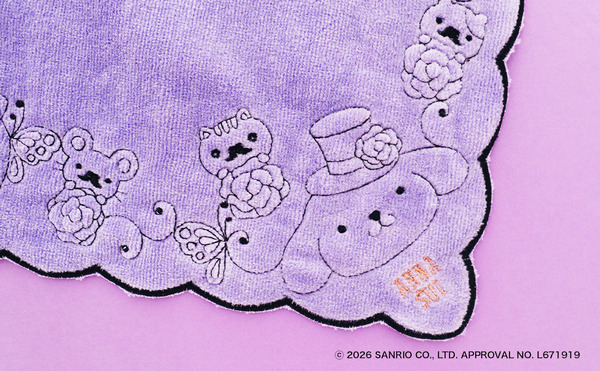刺繍タオルハンカチ