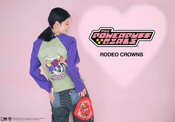 『パワーパフ ガールズ』RODEO CROWNS WIDE BOWL コラボレーション