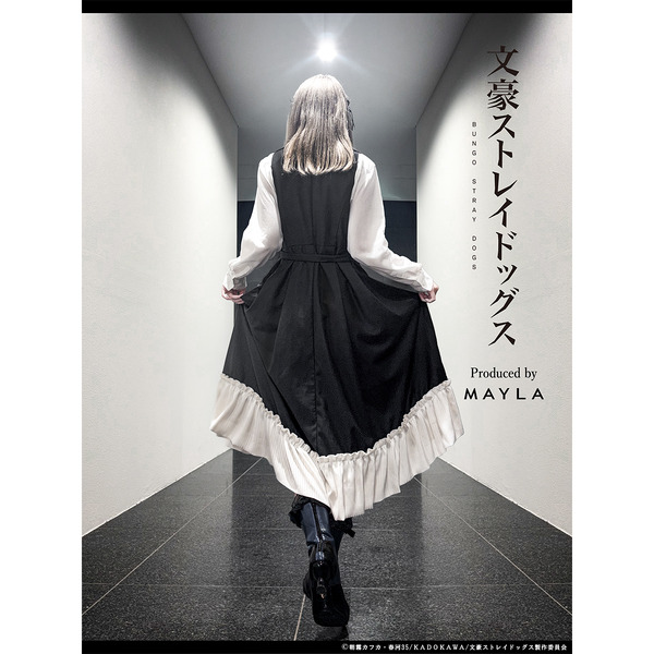 MAYLA「文豪ストレイドッグス アイコニック ドレス」着用イメージ