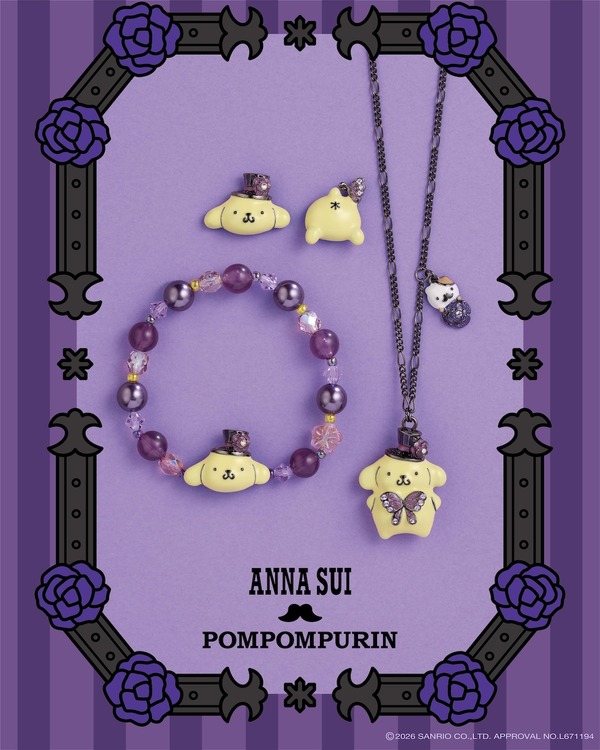 「ANNA SUI×POMPOMPURIN」