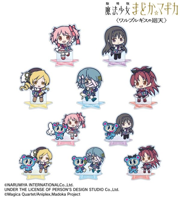 ANGEL BLUEコラボ トレーディング ちびキャラ アクリルスタンド
