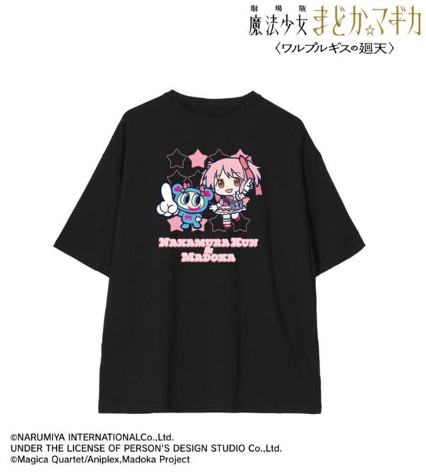 ANGEL BLUEコラボ ちびキャラ BIGシルエットTシャツ