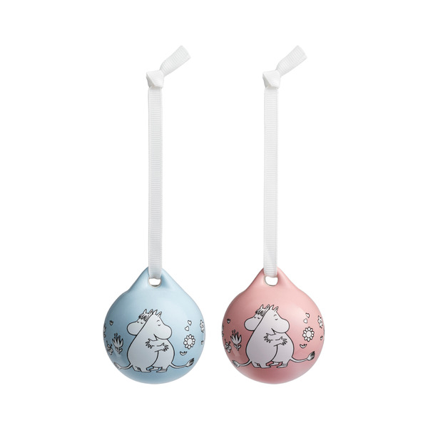 Love ミニオーナメント 2個セット ピンク&ブルー本体価格 4,800円（税込5,280円）