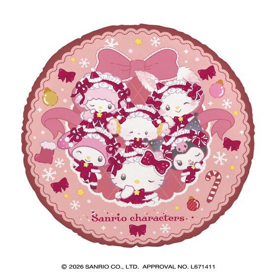 サンリオキャラクターズ リースクッション HolidayLolita￥2,200(税込)