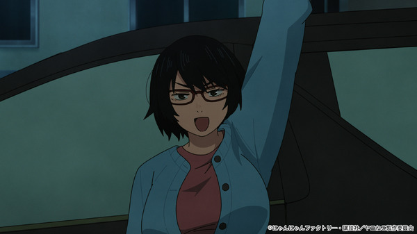 夏アニメ『ヤニねこ』第11話「ニャーたち in 京都にゃ」場面カット