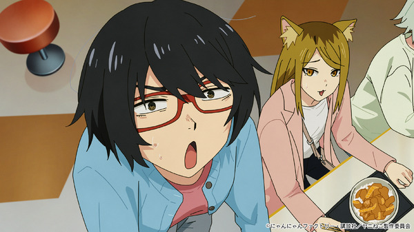 夏アニメ『ヤニねこ』第11話「ニャーたち in 京都にゃ」場面カット