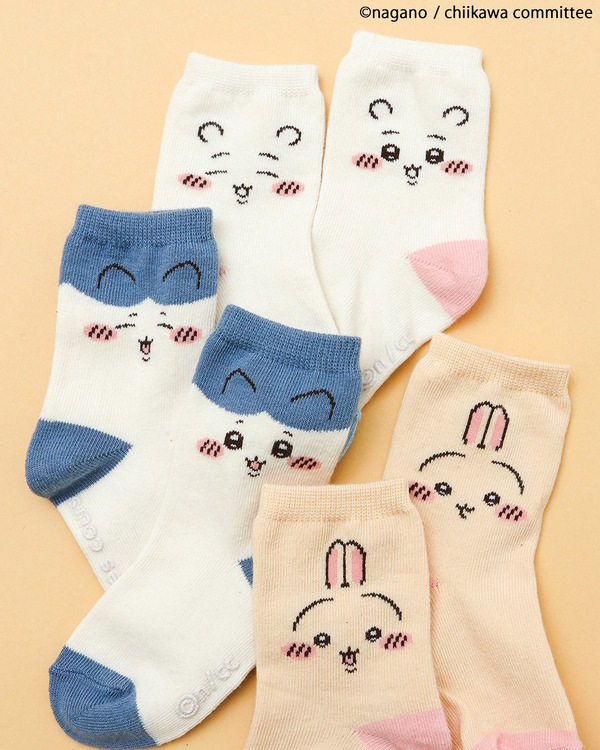 アニメちいかわフェイスソックス