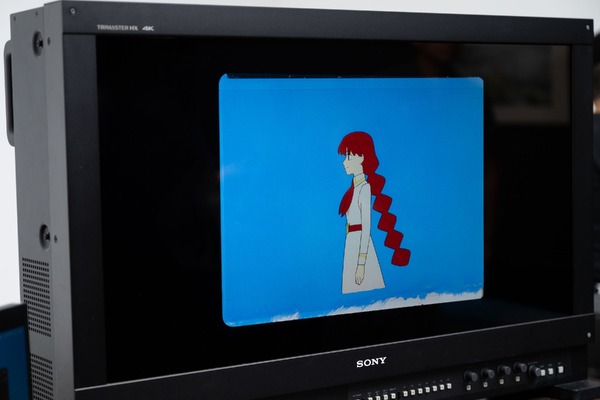 フィルムスキャンデータ。手描きならではのタッチが込められている