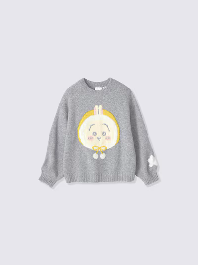 GIRLSパフィータッチニットセーター CHIIKAW