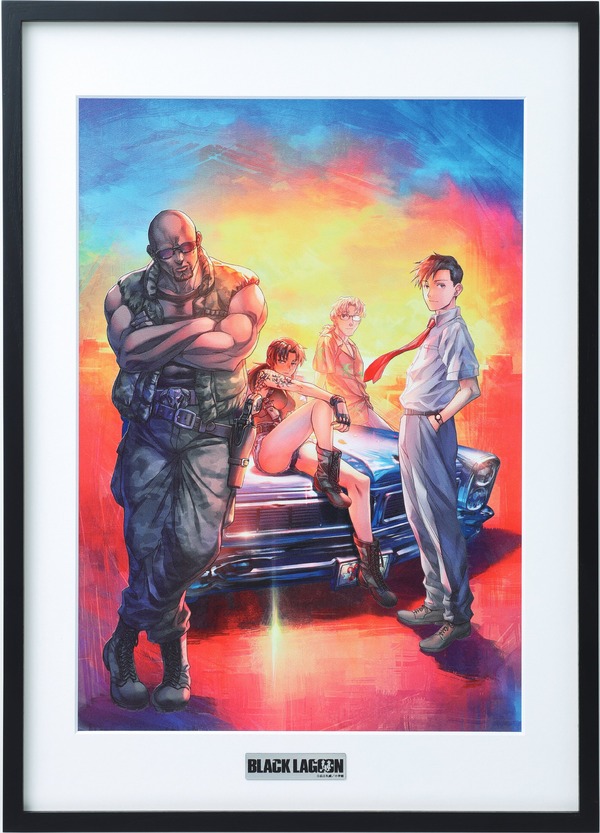 『BLACK LAGOON』メタルキャンバスアート