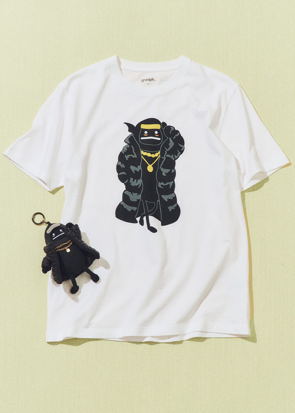 ギャグ漫画家・うすた京介×グラニフ　「ハマーシャドー｜Tシャツ」「ハマーシャドー｜チャーム」