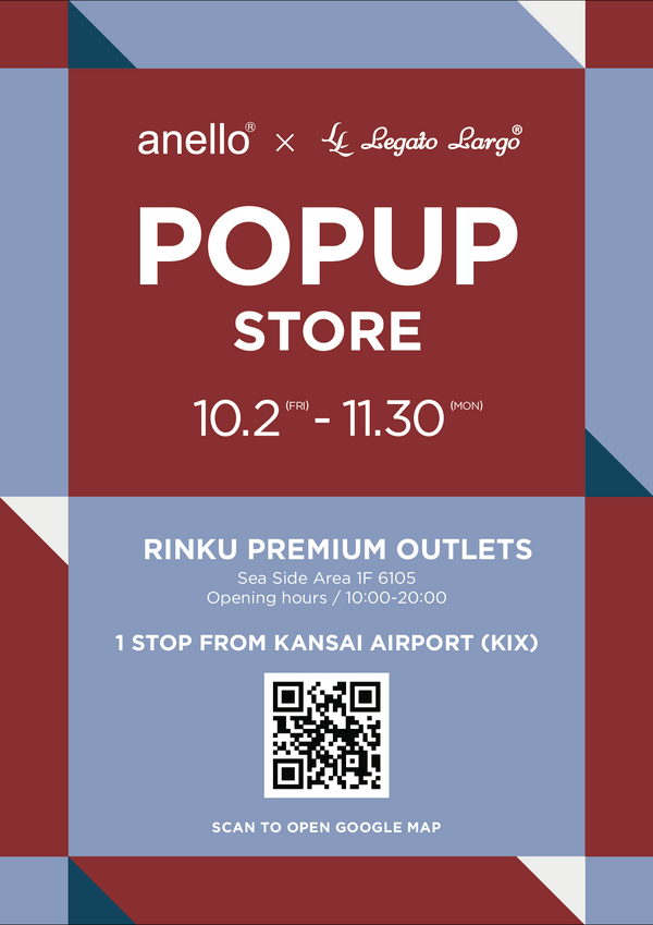 【POP UP STORE】りんくうプレミアム・アウトレット初出店