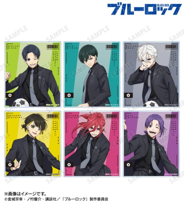 「描き下ろし スーツモデルver. トレーディングアクリルカード」単品 715円（税込）／BOX 4,290円（税込）