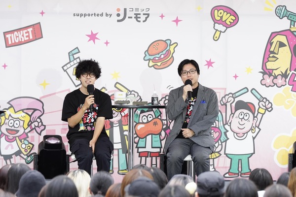 『ポップパップポルターズ』とショートアニメ『ちょこっとヤバシティ』（「シンエイ動画」より）
