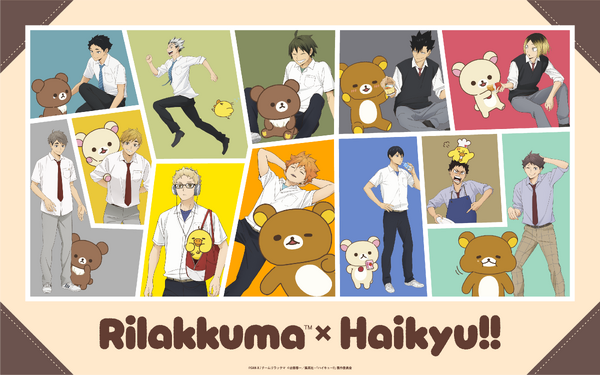 リラックマ×ハイキュー!!