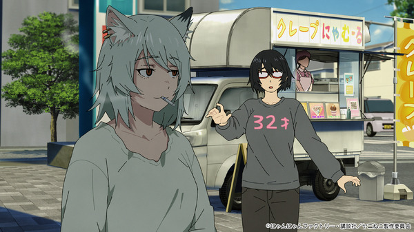 夏アニメ『ヤニねこ』第12話「ニャーは最終回でもヤニを吸うにゃ」場面カット
