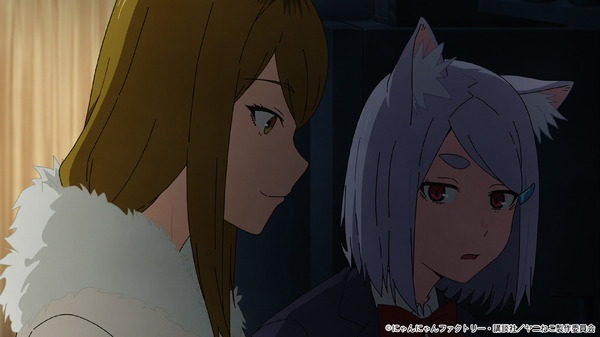 夏アニメ『ヤニねこ』第12話「ニャーは最終回でもヤニを吸うにゃ」場面カット