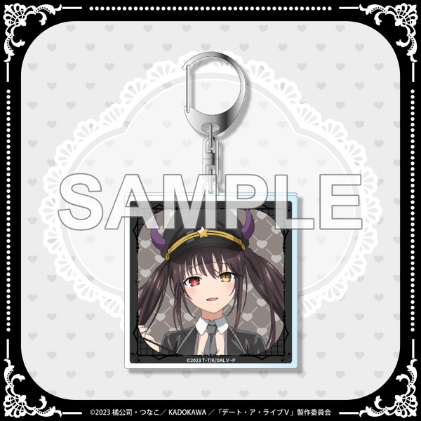 くじクリフ「TVアニメ『デート・ア・ライブV』オンラインくじ」　C賞：アクリルキーホルダー（狂三-スクエア）