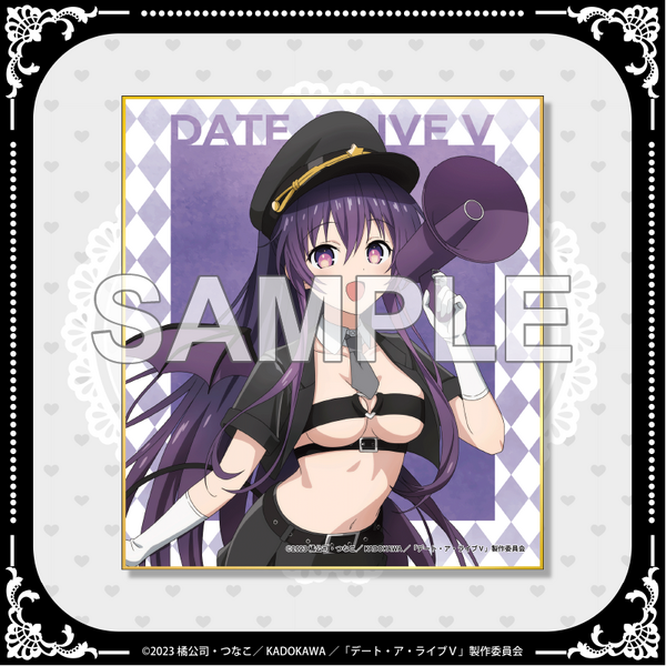 くじクリフ「TVアニメ『デート・ア・ライブV』オンラインくじ」　D賞：ミニ色紙（十香-アップ）