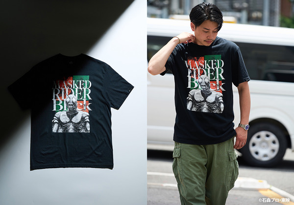 『仮面ライダーBlack』× Number Rock 特別コレクション　「T-Shirt／MA-OU」