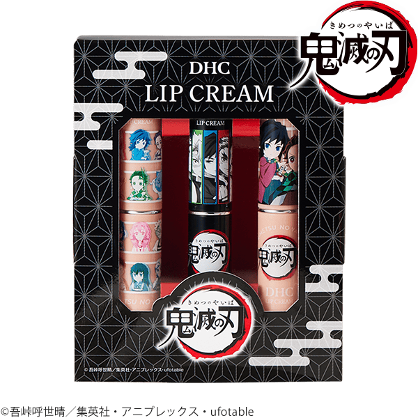 DHC薬用リップクリーム ［鬼滅の刃］3本セット シール付き