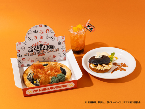 「ヒロアカ」デク、爆豪、焦凍ら“ヒーロー”大集合☆個性やコスチュームをメニュで表現！コラボカフェ開催