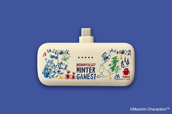 MOOMIN MOTTERU ダイレクトモバイルバッテリー■価格：4,510円（税込）
