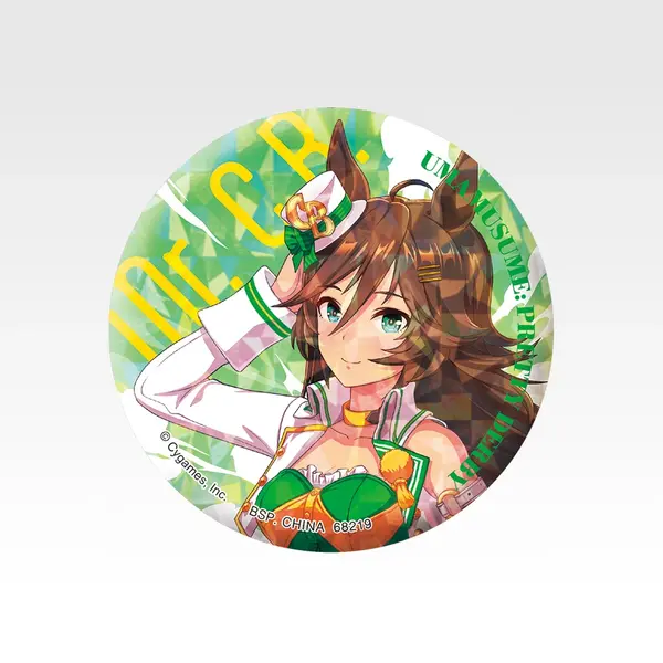 「一番くじ ウマ娘 プリティーダービー 14弾」G賞：ホログラム缶バッジ（選べる全10種）