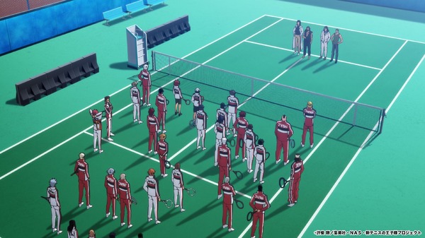 秋アニメ『新テニスの王子様 U-17 WORLD CUP 決勝メンバー決定戦』第1話「日本代表・次なる戦い」先行場面カット