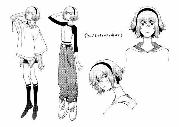 「スパイダーグウェン（作品タイトル未定）」漫画：山田リューセイ
