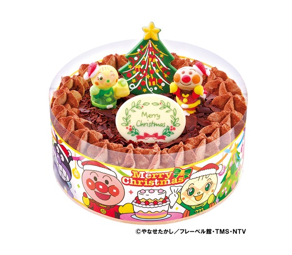 「それいけ！アンパンマンココアクリームケーキ（クリスマスパーティー）」