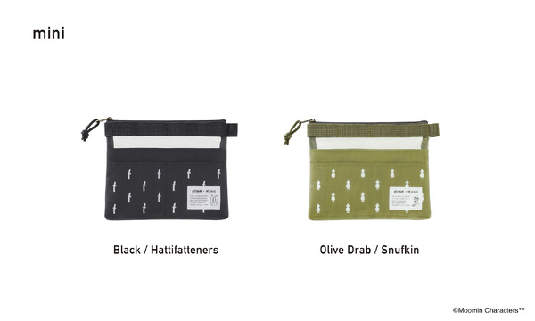 MOOMIN × kleid mesh carry pouch mini